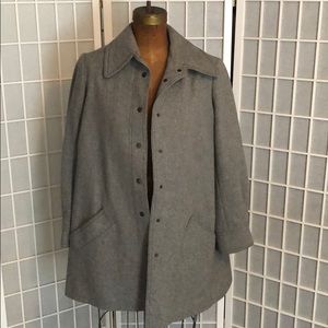 Gray wool jacket